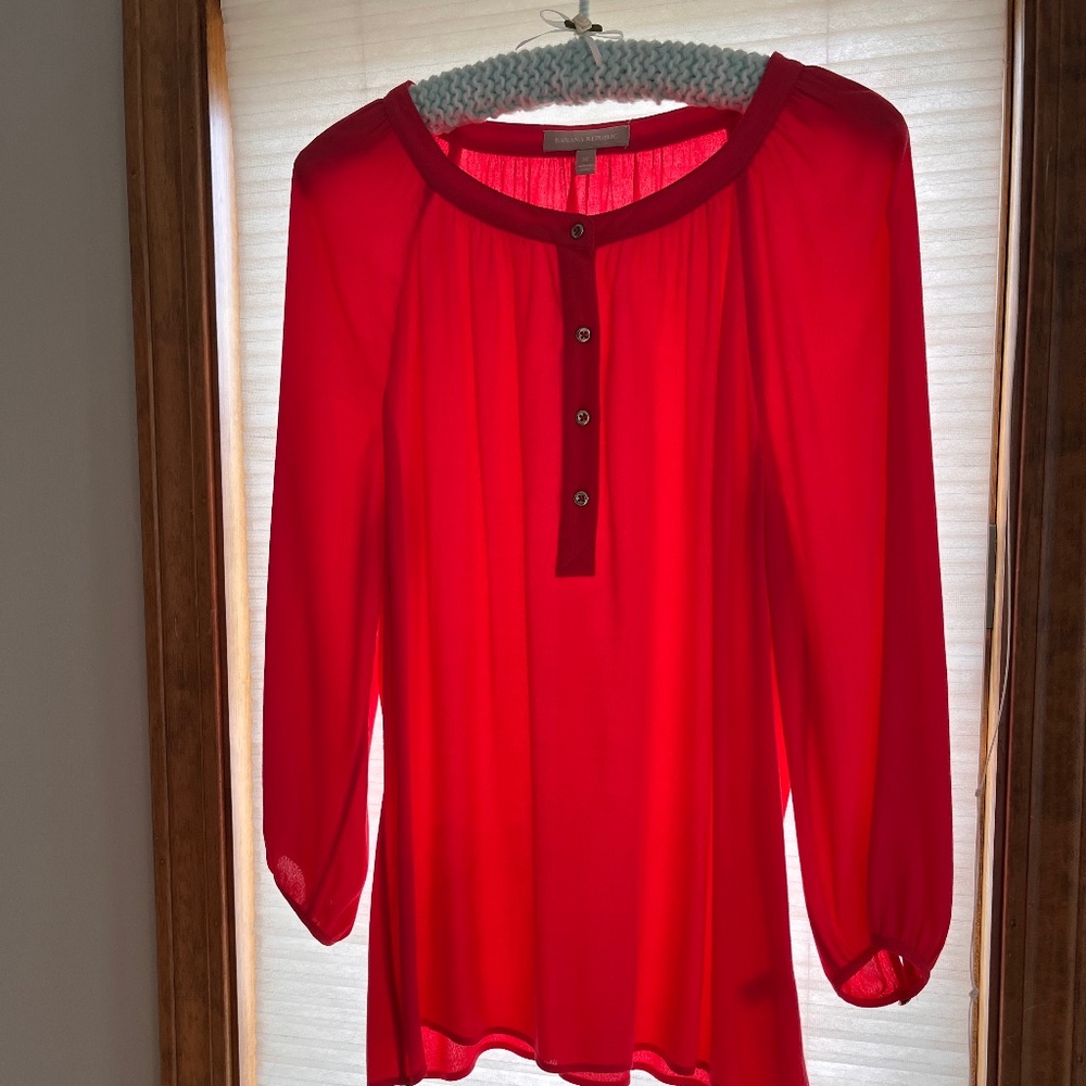 Banana Republic Boat Neck Blouse